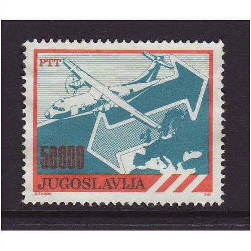 Yugoslavia 1989 SG2576 Used Aircraft (D-998)