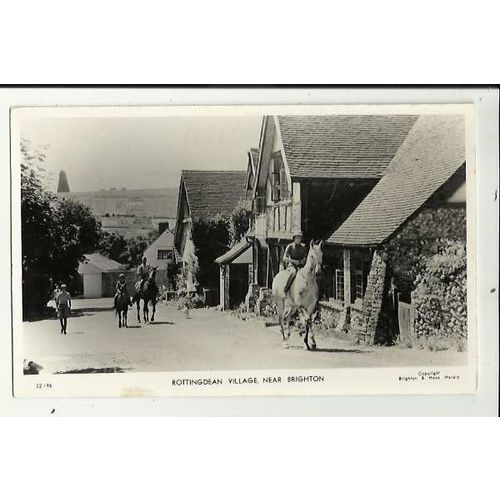 Sussex ROTTINGDEAN VILLAGEPostcard by Brighton & Hove Herald
