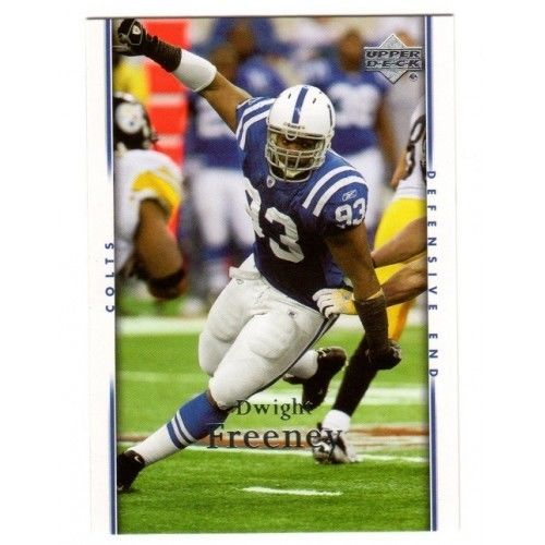 2007 Upper Deck #77 Dwight Freeney - NM-MT