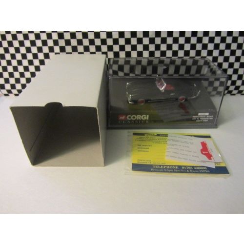 Corgi 1/43 Scale Diecast 03501 Mercedes Benz 300 SL Roadster Soft Top Black