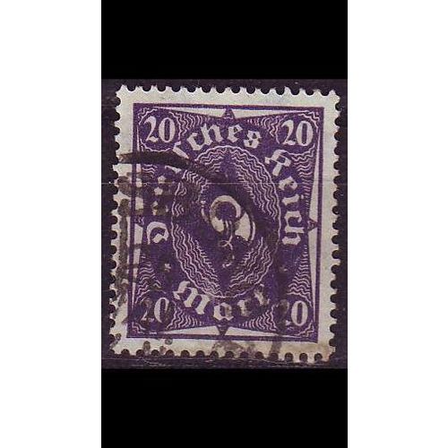 GERMANY REICH [1922] MiNr 0230 P ( O/used )