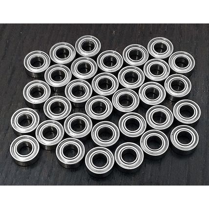 (32pcs) TAMIYA TWIN DETONATOR / BLACKFOOT EXTREME Metal Sealed Ball Bearing Set