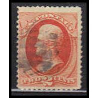 Used 183 2c Andrew Jackson Barely Clears RA0225