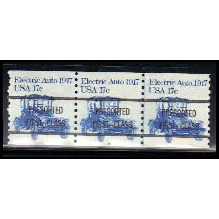 1906a 17c Electric Auto Very Fine MNH Dry Gum PNC 5A/3 PA2400