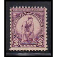 718 3c Runner Barely Clears MNH O3260