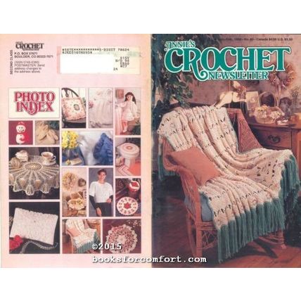 Annies Crochet Newsletter Number 43 Jan-Feb 1989 [30145]