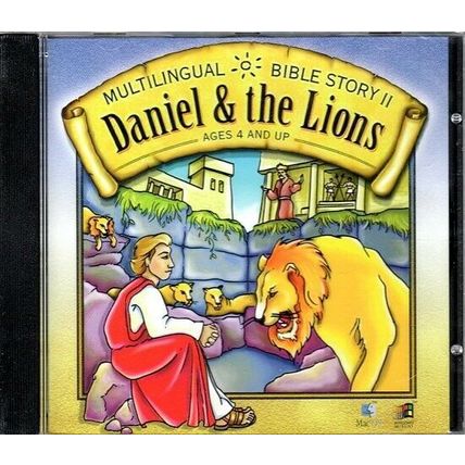 Multilingual Bible Story II: Daniel & The Lions (Ages 4+) CD Win/Mac - NEW in JC