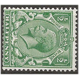 1924 SG418a 1/2d Green Wmk Block Cypher SIDEWAYS Unmounted Mint ....