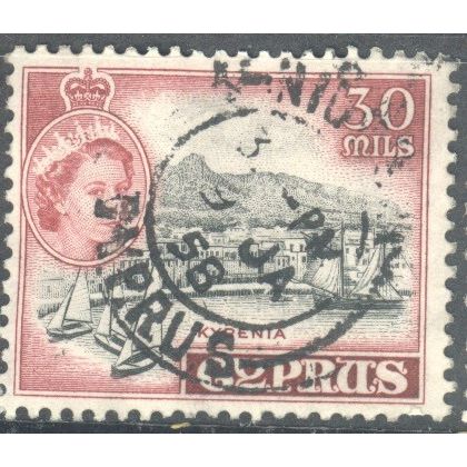 Cyprus stamps 1955 - SG180 - 30m Kyrenia - used 6