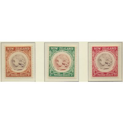 New Zealand Stamps Scott #B46 To B48, Mint Hinged