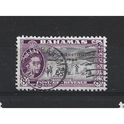 Bahamas.SG236 8d Paradise Beach.Fine Used.Jan25