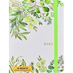 2025 Eucalyptus Weekly Planner (16 Months, Sept 2024 To Dec 2025)