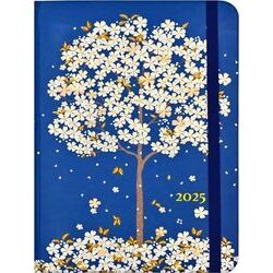 2025 Falling Blossoms Weekly Planner (16 Months, Sept 2024 To Dec 2025)