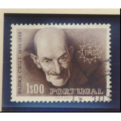 Portugal Stamp Scott #855, Used