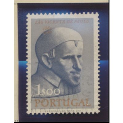 Portugal Stamp Scott #910, Used