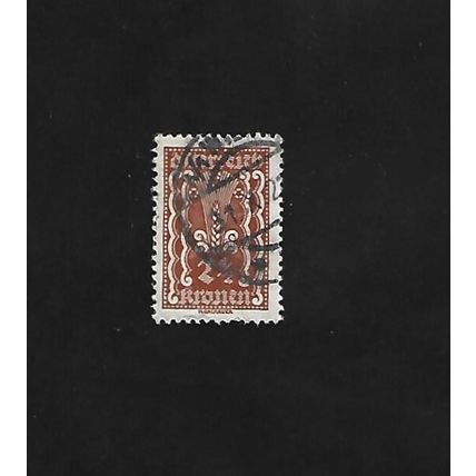 AUSTRIA STAMP - 2 1/2 KRONEN. #AUS/EU/35