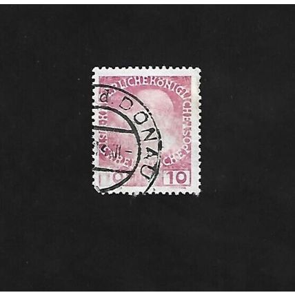 AUSTRIA STAMP - 10 HELLER. #AUS/EU/40
