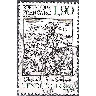 France 1987 Michel 2606 O Cote (2008) 1.00 € Henri Pourrat Gaspard des Montagnes