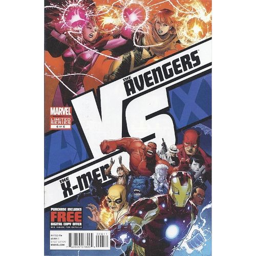 AvX VS (2012) #6 Marvel Comics Scarlet Witch vs Hope Summers X-Men vs Avengers