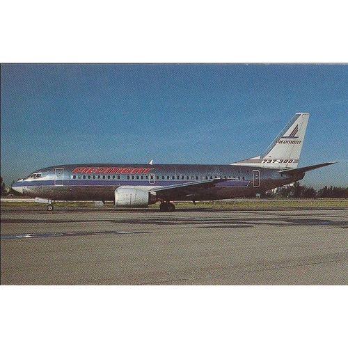 Piedmont Boeing B737 301 Aircraft Postcard (A10738)