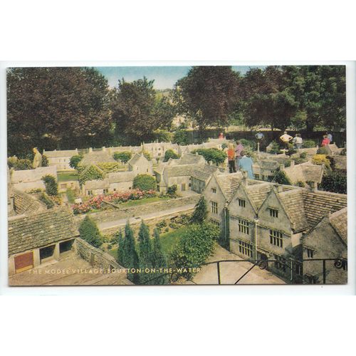 Model Village Bourton on the Water Gloucestershire Postcard MV20