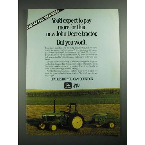 1987 John Deere 2355 Tractor Ad - You'd Expect to Pay More