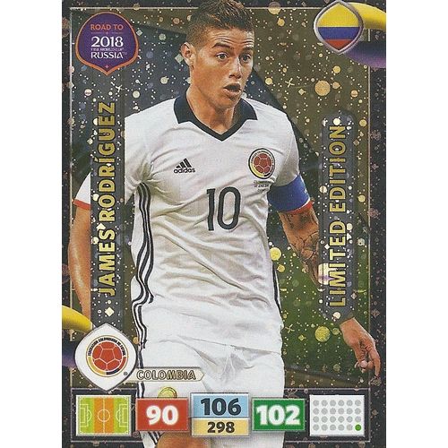 Adrenalyn XL Road to World Cup 2018: Limited Edition - Colombia, Rodríguez (Jame
