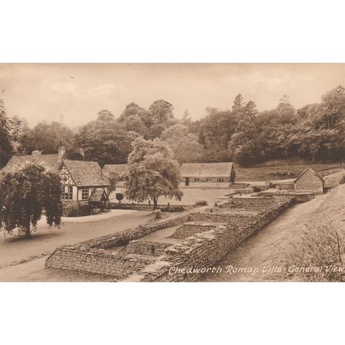 Chedworth Roman Villa General View Gloucestershire Postcard (GLO77219)