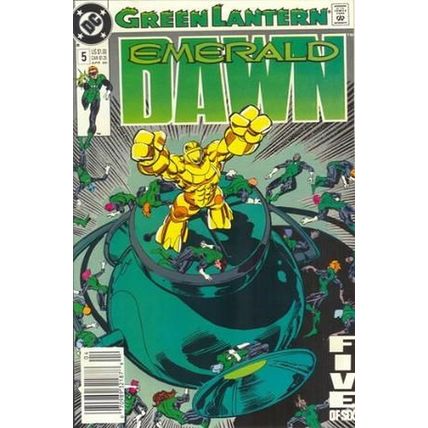 Green Lantern: Emerald Dawn (1989 Ltd) # 005 VFN+ CoverB ORIG US COMICS