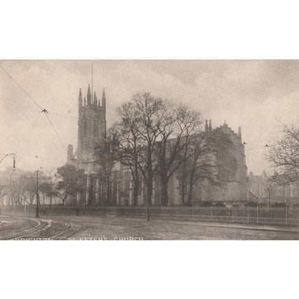 Brighton, St Peter's Church Sussex Postcard (SX79116)
