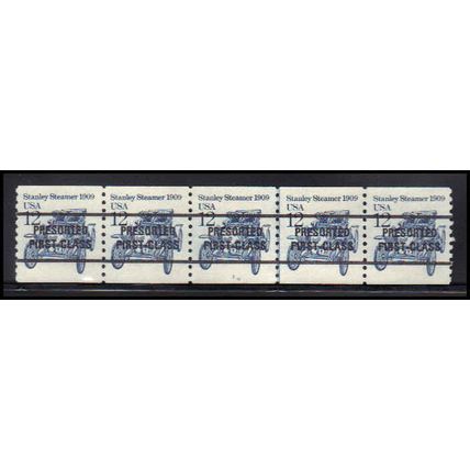 2132a 12c Stanley Steamer Very Fine MNH Dry Gum PNC 1/5 X2019