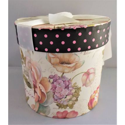 Summer River Floral Flower China Mug