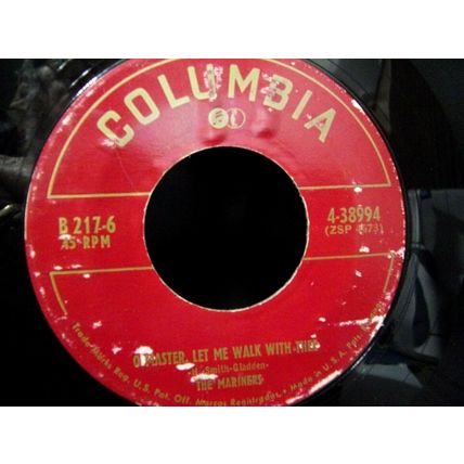The Mariners-In The Garden / Oh Master, Let Me Walk With Thee-45rpm-1950-VG