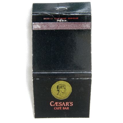 Matchbook Caesars Cafe Bar