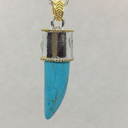 Necklace Men’s Fashion Buffalo “Simulated Turquoise” #316 USA Seller