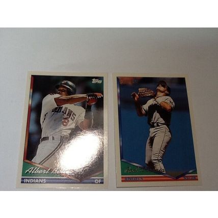 1994 Topps Set Break Albert Belle Cleveland Indians #480