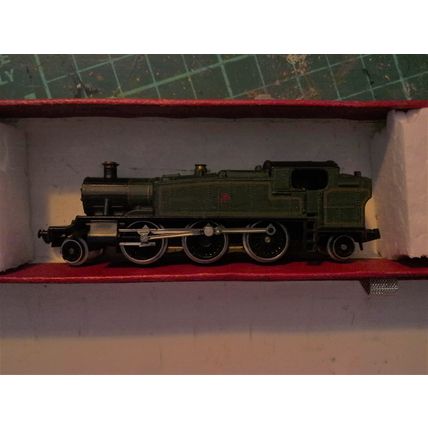 GRAHAM FARISH 1605? 2-6-2T PRAIRIE TANK LOCOMOTIVE, BR green. Unboxed