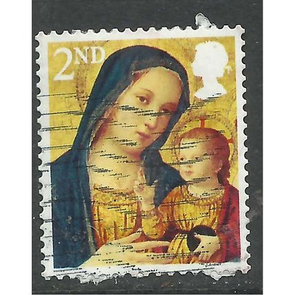 GB 2013 QE2 2nd Christmas Madonna & Child SG 3542 ( R347 )
