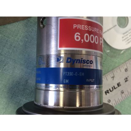 NEW DYNISCO PT390-0-6M PRESSURE TRANSMITTER , CY