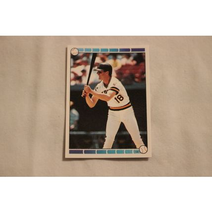 Andy Van Slyke 1989 Topps Stickers NO. 132 Stickerback Harold Reynolds