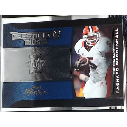 2008 Prestige RASHAD MENDENHALL (Steelers) Prestigious Picks RC #PPI-13 318/1000