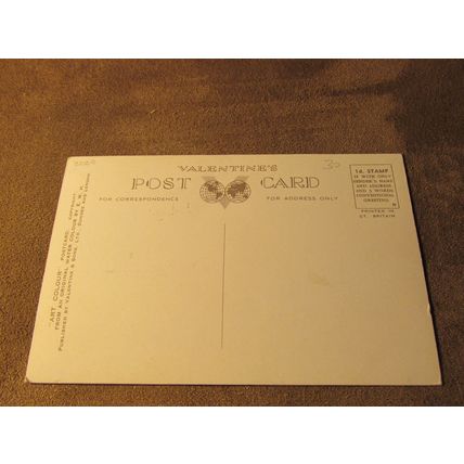 Valentines postcard - St George's Chapel, Windsor Castle - Artist E.W.H A1395