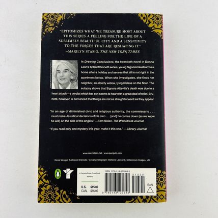 Donna Leon Drawing Conclusions (Commissario Guido Brunetti Mysteries) Paperback