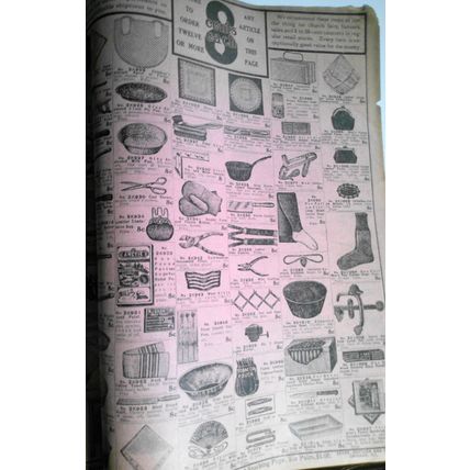 10 pages of household bargains from Sears, Roebuck & Co Retail Catalog 1905