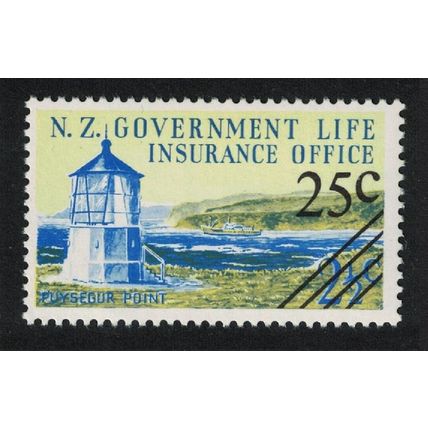 New Zealand Lighthouse Ovpt 1978 MNH SG#L63