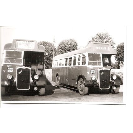 Black & White Photograph of Bristol Tramways & Carriage Co. Ltd. - BHU 640