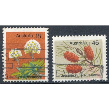 Wild Flowers - Australia 1975 - FH - SG 608/9 (J)