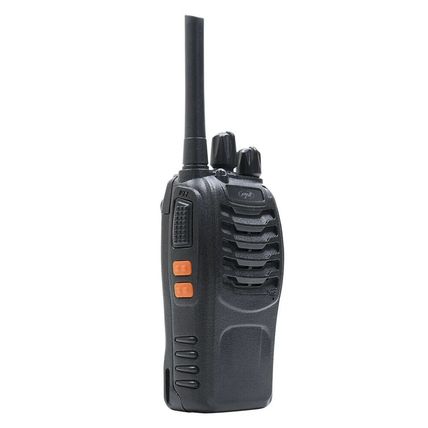 PAREJA DE WALKIE TALKIE PNI PMR R40 PRO CON AURICULARES CARGADORES Y BATERIAS