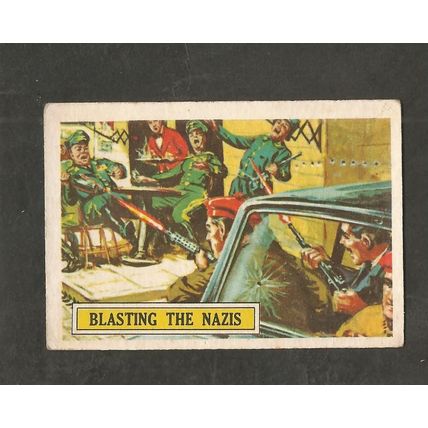 A&BC Gum Card 1966 Battle #26 Blasting