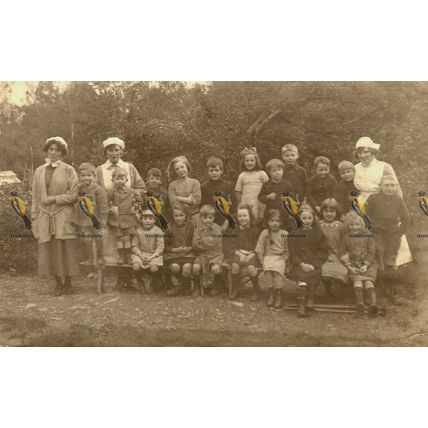 Children & Nurses From Children's Hospital?, RP Photo/Postcard
